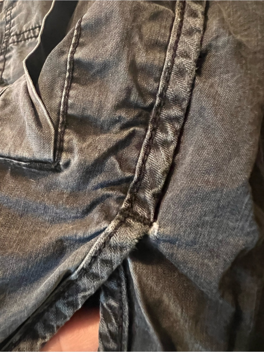 Free People Black High-Waist Paperbag Shorts - Picture 5 of 7